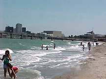 beach at Corpus Christi, Texas