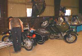 Sidecar booth at the Trade Show.