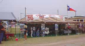 Tent at the Trade Show