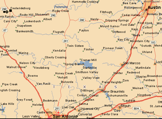 Map of the Area