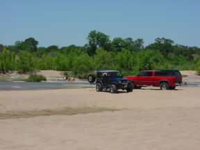 The Slab beach in Kingsland