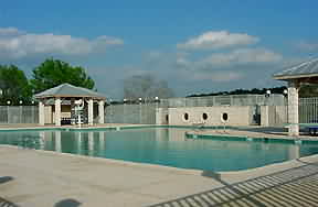 Swimming pool at the Lakeside Park