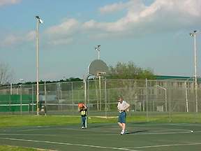 tennis and basketball